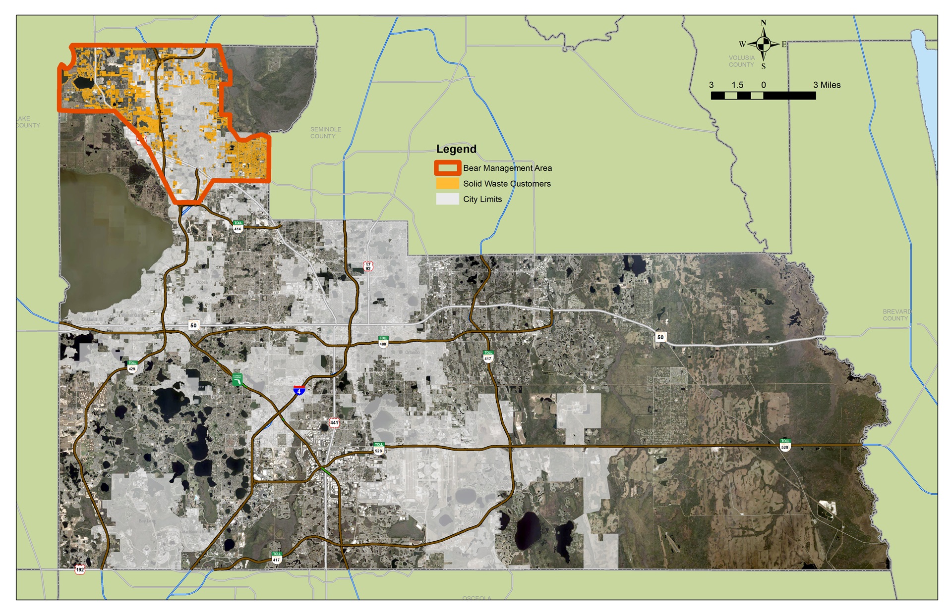 Bear Management Area Map